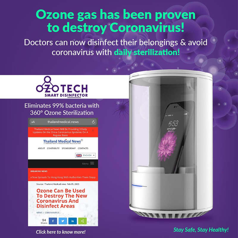 OZO Tech Smart Disinfector