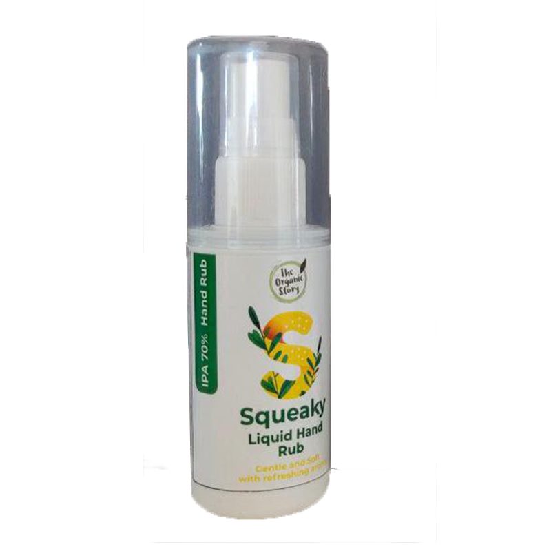 The Organic Story Squeaky Liquid Hand Rub
